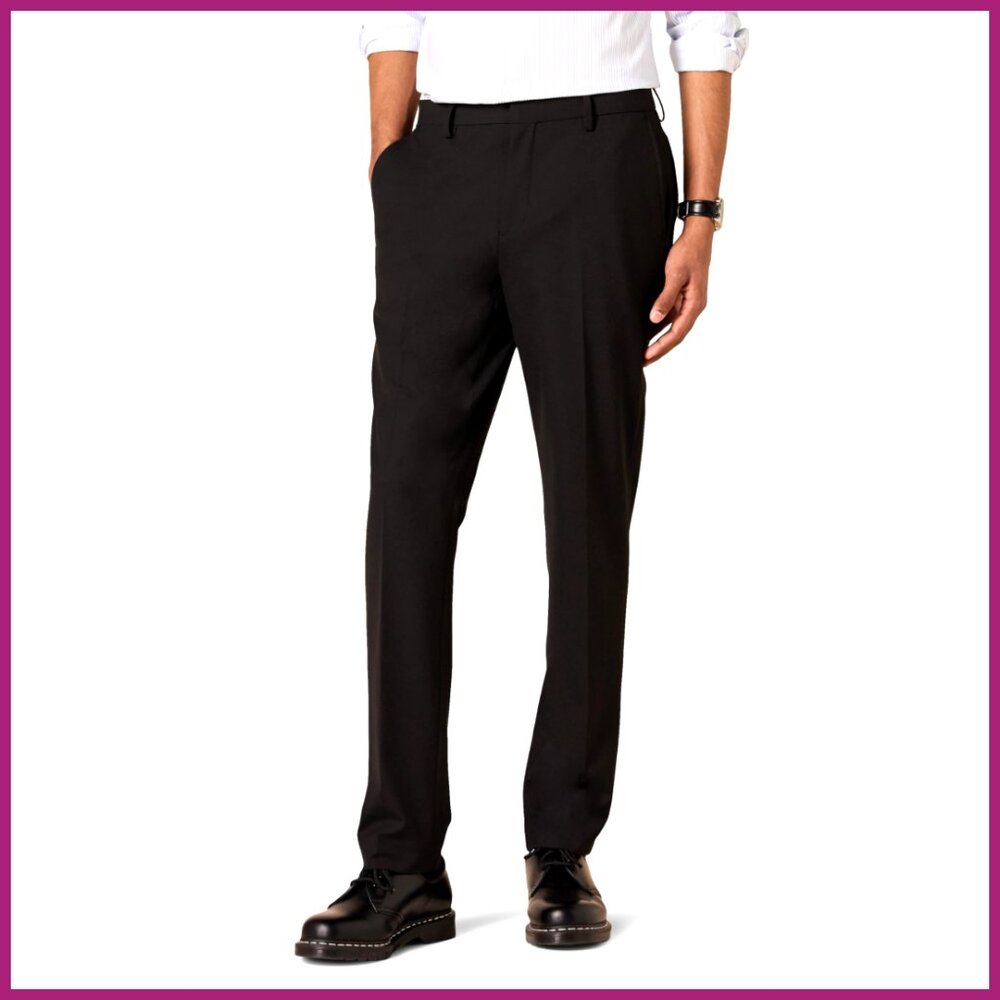 Slim-Fit Wrinkle-Resistant Stretch Dress Pants